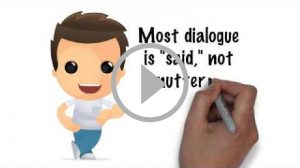 Self publishing video - Writing Successful And Convincing Dialogue